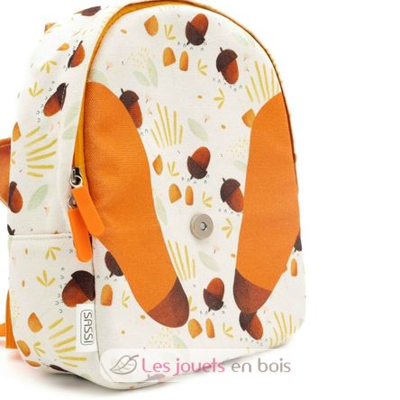 Mochila pequeña Crunchy el zorro SJ-BP1785 Sassi Junior 3