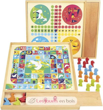 Juegos de oca y caballitos JJ8117 Jeujura 2