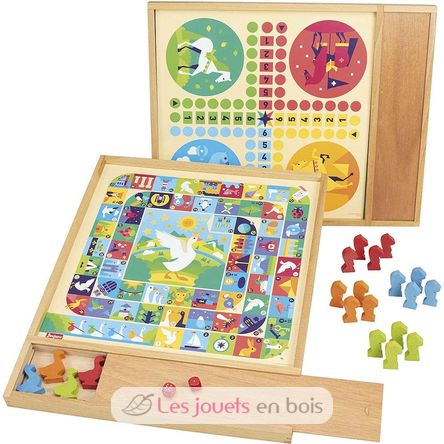 Juegos de oca y caballitos JJ8117 Jeujura 1