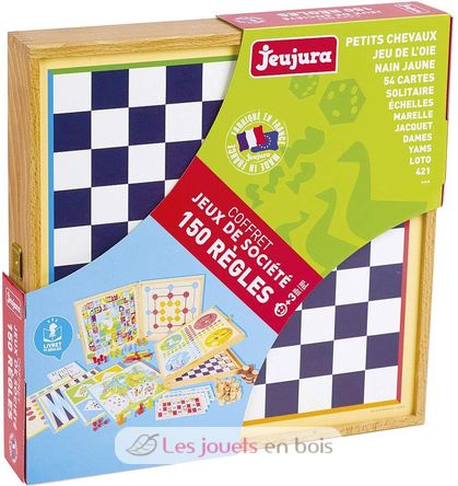 Caja con 150 reglas para juegos de mesa JJ8124 Jeujura 3