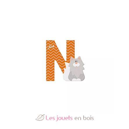 Letra N - Gato noruego SE-83014 Sevi 2