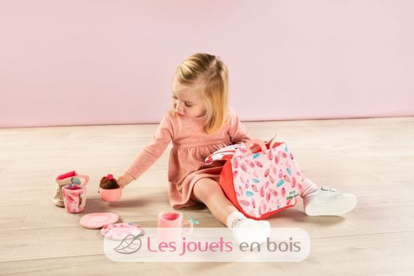 La hora del té de Alice Valisette LL-83045 Lilliputiens 6