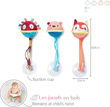 Bolas de baño LL83051 Lilliputiens 4