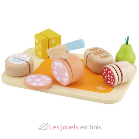 Set bandeja aperitivo de madera SE83060 Sevi 1