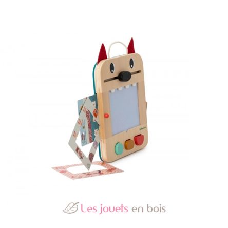 Pizarra mágica Louis el lobo LI-83473 Lilliputiens 12