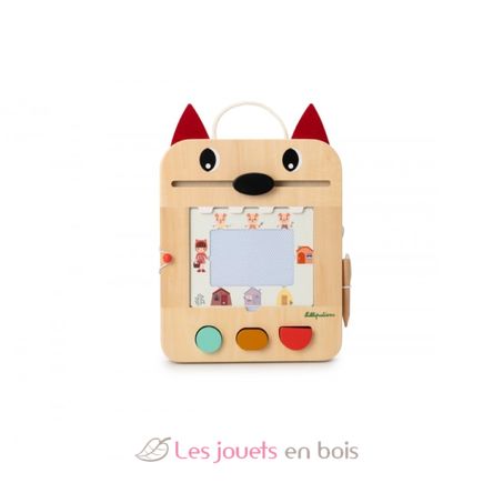 Pizarra mágica Louis el lobo LI-83473 Lilliputiens 10