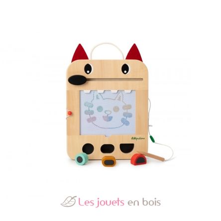 Pizarra mágica Louis el lobo LI-83473 Lilliputiens 9