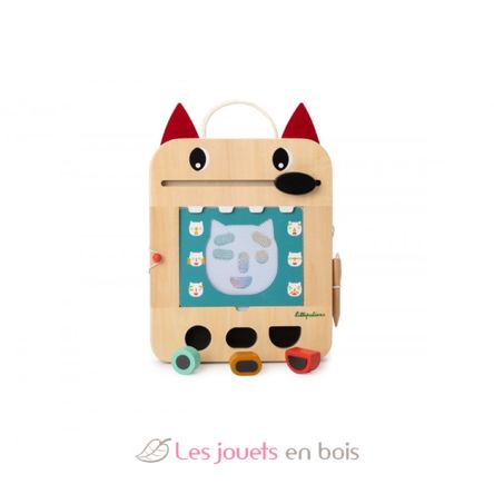 Pizarra mágica Louis el lobo LI-83473 Lilliputiens 8