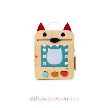 Pizarra mágica Louis el lobo LI-83473 Lilliputiens 7