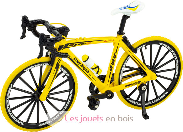Bicicleta en miniatura articulada amarillo UL-8359 Jaune Ulysse 2