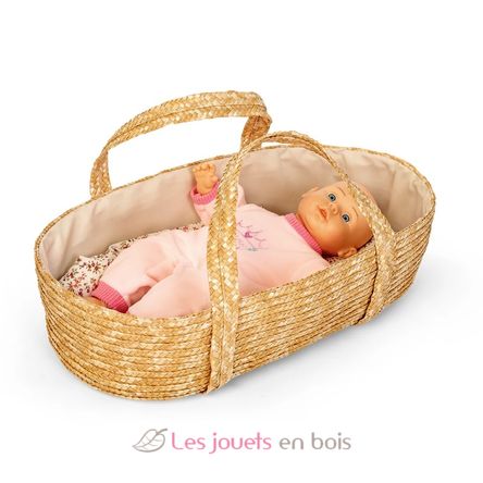 Moisés de mimbre para muñeca 50 cm As-84140 ByAstrup 3