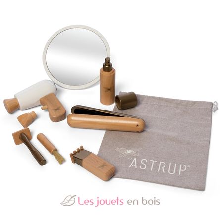 Set de peluquería de 9 piezas de madera As-84193 ByAstrup 3