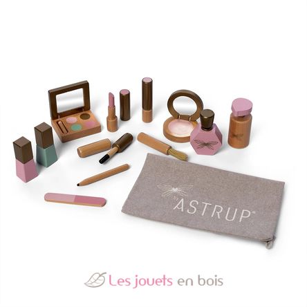 Set de maquillaje de madera 13 pieza As-84194 ByAstrup 3