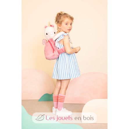 Mochila suave Lena el unicorno LI-84488 Lilliputiens 2