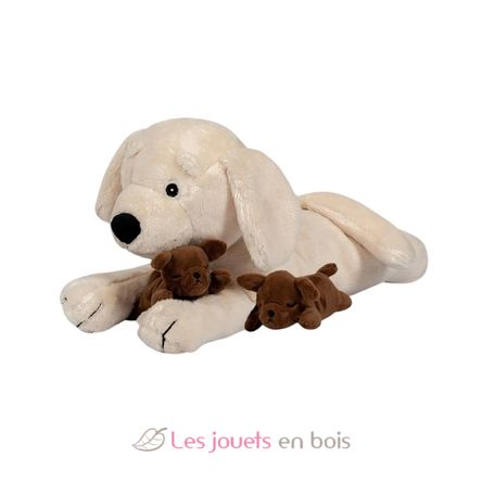 Perro de peluche con cachorros As-84627 ByAstrup 1
