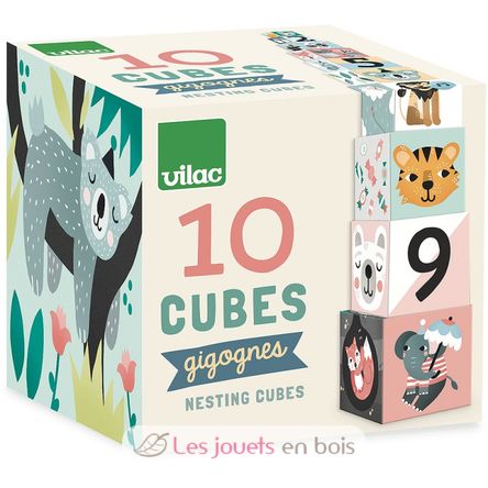 Cubos nido - Los animales V8501 Vilac 4