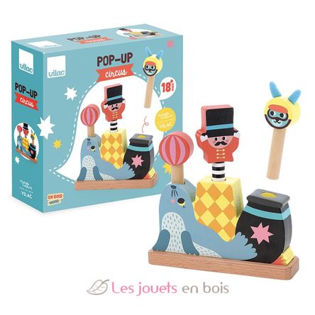 Juguete pop-up Circo V8573 Vilac 4