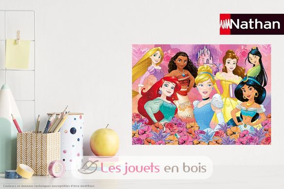 Puzzle Princesas Disney 45 piezas NA86177 Nathan 5