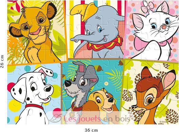 Puzzle Animales Disney 45 piezas N86178 Nathan 4