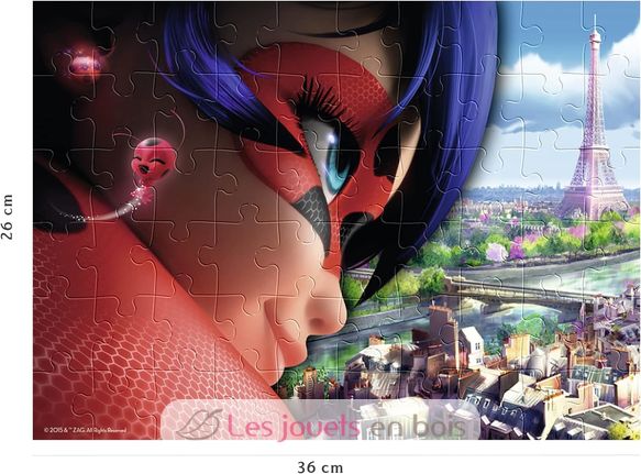 Puzzle Miraculous LadyBug 60 piezas N86181 Nathan 3