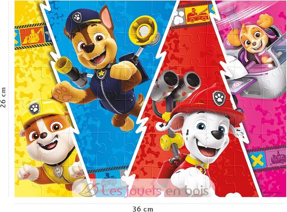 Puzzle La colorida Paw Patrol 60 piezas N86186 Nathan 3
