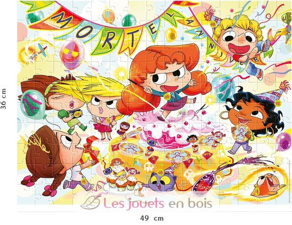 Puzzle Mortelle Adèle 150 piezas N86198 Nathan 3