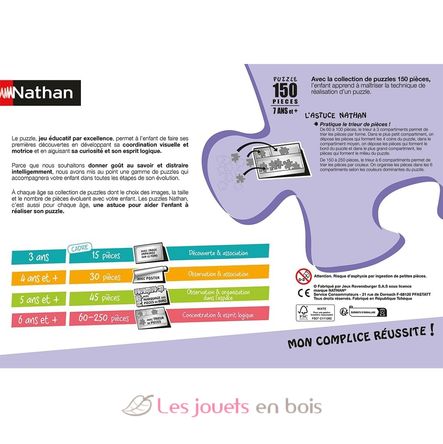 Puzzle Mortelle Adèle 150 piezas N86198 Nathan 2