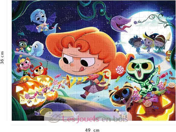 Puzzle Halloween con Mortelle Adèle 250 piezas N86199 Nathan 4