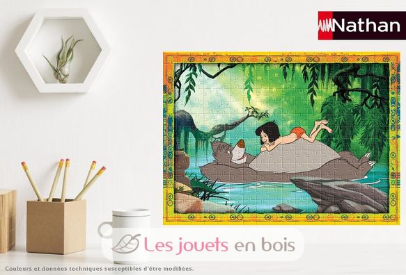 Puzzle El libro de la selva 250 piezas N86222 Nathan 5