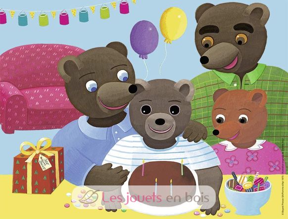 Rompecabezas de cumpleaños Little Brown Bear 30 piezas N863808 Nathan 2