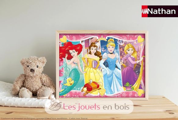 Puzzle Princesas Disney 30 piezas N86382 Nathan 4