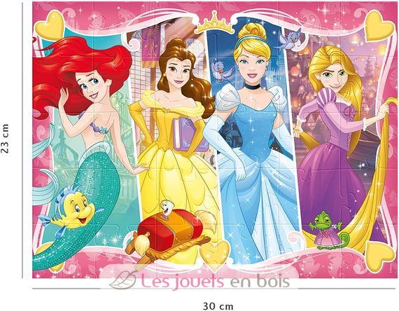 Puzzle Princesas Disney 30 piezas N86382 Nathan 3