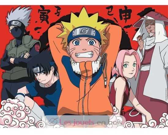 Puzzle Las aventuras de Naruto 500 piezas N872800 Nathan 2