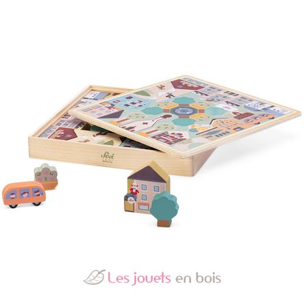 Puzzle Aldea de los Alpes SE87859 Sevi 3