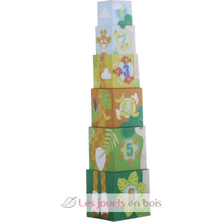 Cubos apilables y animales Sabana SE88008 Sevi 2