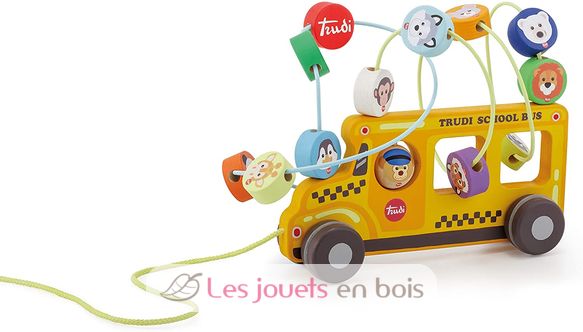 Laberinto del autobús escolar con ruedas SEV88016 Sevi 2