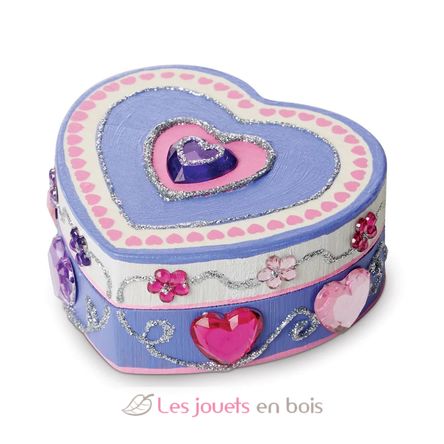 Caja en forma de corazón MD18850 Melissa & Doug 4