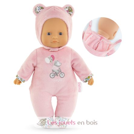 Muñeca Pti' Coeur oso rosado CO-9000100700 Corolle 3