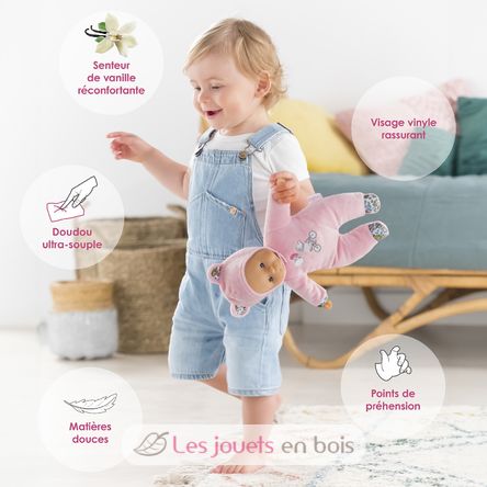 Muñeca Pti' Coeur oso rosado CO-9000100700 Corolle 9