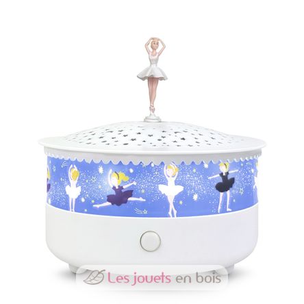 Luz nocturna con proyector de estrellas Bailarina TR9011 Trousselier 1