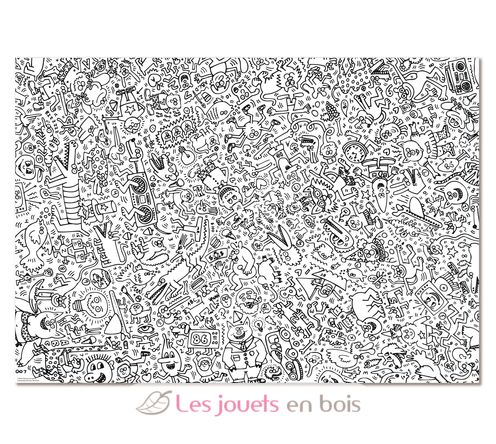 Puzzle Keith Haring 1000 piezas V9223S Vilac 2