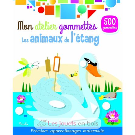 Coloridas pegatinas - Los animales del estanque PI-7247 Piccolia 1