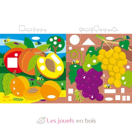 Coloridas pegatinas - Frutas y verduras PI-7249 Piccolia 2