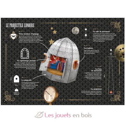 Libro y maquetas Jules Verne SJ-309388 Sassi Junior 3