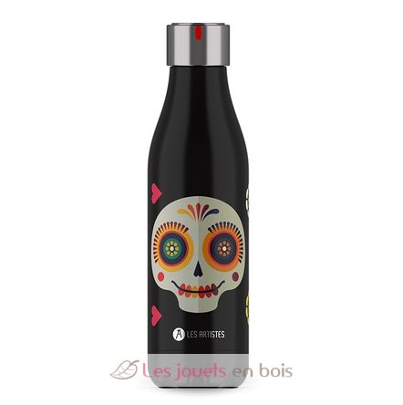 Botella isotérmica Sugar Skull 500ml A-4299 Les Artistes Paris 1