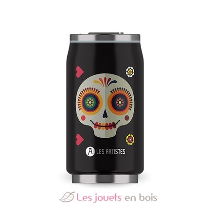 Lata isotérmica Sugar Skull 280ml A-4301 Les Artistes Paris 1