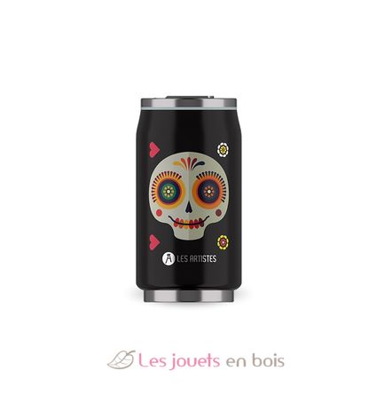 Lata isotérmica Sugar Skull 280ml A-4301 Les Artistes Paris 2