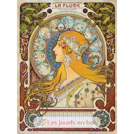 Zodiac de Mucha A1020-250 Puzzle Michèle Wilson 2