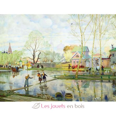 La primavera rusa de Kustodiev A1022-250 Puzzle Michèle Wilson 2