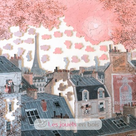 Cielo rosa en invierno de Delacroix A1035-750 Puzzle Michèle Wilson 3
